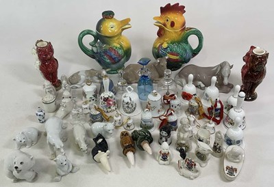 Lot 318 - A collectors' lot of Continental ceramics,...