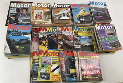 Lot 407 - MOTOR; a large quantity of car magazines from...