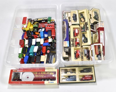 Lot 146 - A large collection of diecast vehicles, a...