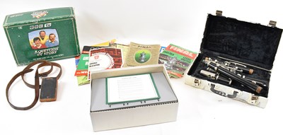 Lot 380 - A vintage cased clarinet, a quantity of 1970s...