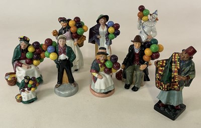 Lot 330 - ROYAL DOULTON; figures, comprising 'Carpet...