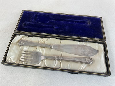 Lot 556 - ROBERTS & BELK; a cased pair of Edwardian...