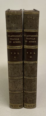 Lot 418 - CAPTAIN CLAPPERTON; Travels in Africa, 1828,...