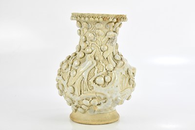 Lot 1060 - A Chinese Dehua vase of baluster form,...