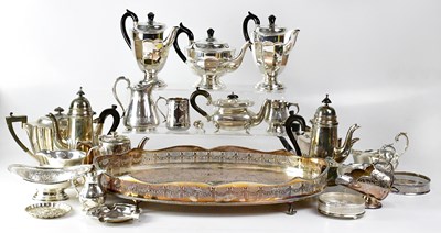 Lot 683 - A quantity of silver-plated ware comprising...