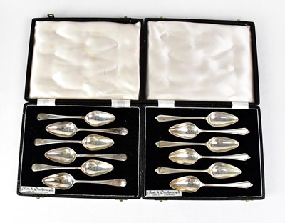 Lot 737 - TRAVIS WILSON & CO LTD, two cased sets of...