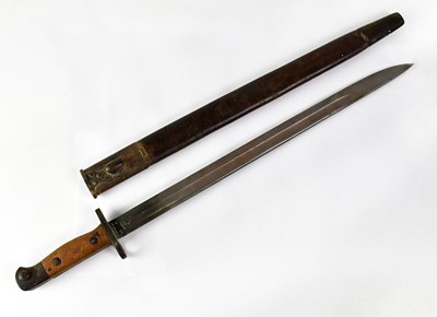 Lot 447 - WILKINSON; a 1907 pattern Enfield bayonet,...