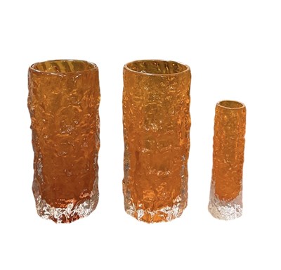 Lot 588 - GEOFFREY BAXTER FOR WHITEFRIARS; a pair of art...