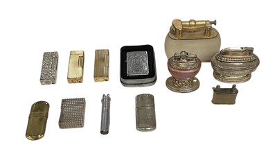 Lot 367 - A collection of twelve assorted lighters and...