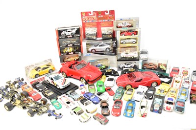 Lot 660 - PORSCHE; thirteen boxed diecast models...