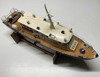 Lot 188 - A remote control Coastguard patrol boat,...