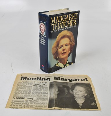 Lot 730 - THATCHER (M), THE DOWNING STREET YEARS, signed...