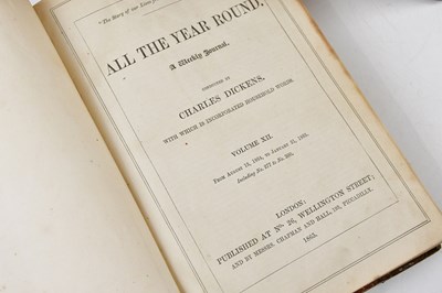 Lot 738 - DICKENS (C), ALL THE YEAR ROUND, vols 1-15 and...
