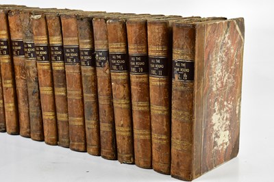 Lot 738 - DICKENS (C), ALL THE YEAR ROUND, vols 1-15 and...