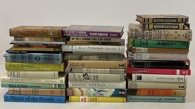 Lot 442 - A quantity of books of theatre and music interest