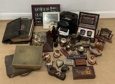 Lot 69 - Two boxes of collectors' items including a...