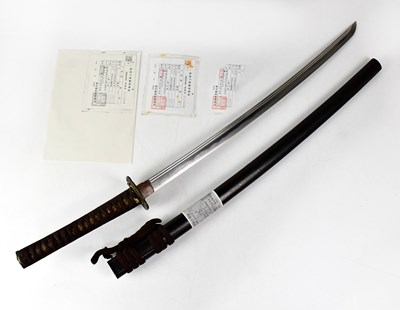 Lot 433 - A Muromachi period Genzaemon Suke Sada katana...