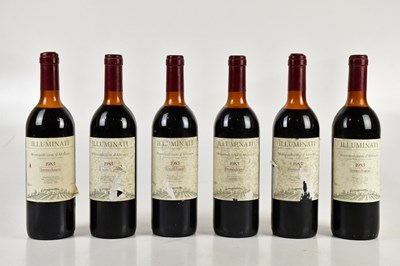 Lot 771 - RED WINE; six bottles Montepulciano d'Abruzzo...