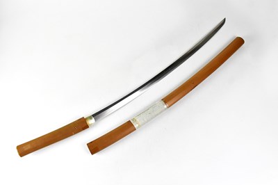 Lot 432 - A Morumachi period kaga ancient katana in...