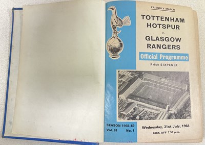 Lot 123 - TOTTENHAM HOTSPUR; a bound collection of...