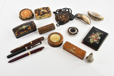 Lot 1195 - An assortment of Victorian and later...