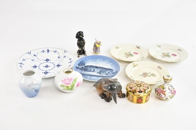 Lot 559 - ROYAL COPENHAGEN; a collection of ceramics and...