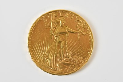 Lot 715 - An American USA gold twenty dollar Liberty...