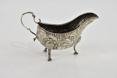 Lot 282 - WEST & SON; a Victorian hallmarked silver...