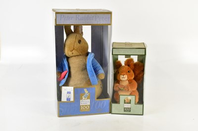 Lot 957 - BEATRIX POTTER; a Peter Rabbit 100 year soft...