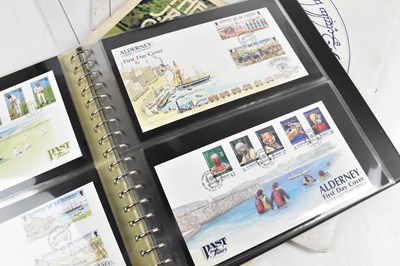 Lot 334 - STAMPS; two Guernsey Post Office, Alderney...