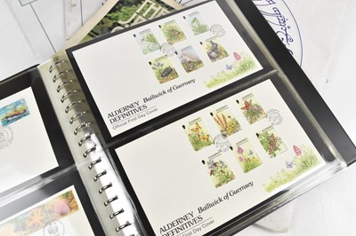 Lot 334 - STAMPS; two Guernsey Post Office, Alderney...