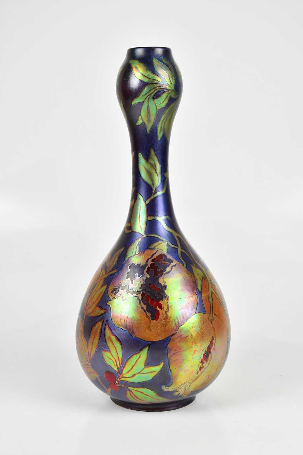 Lot 46 - TADE SIKORSKY FOR ZSOLNAY PECS; a large and...