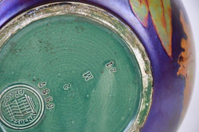 Lot 46 - TADE SIKORSKY FOR ZSOLNAY PECS; a large and...