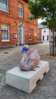 Lot 10 - "ODETTE" Artist: Jo Webber Nested at: Bampton...