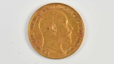 Lot 657 - An Edward VII half sovereign, 1908.