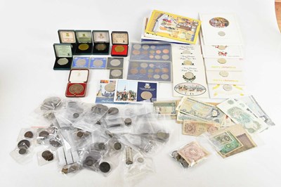 Lot 625 - A collection of predominantly British coins...