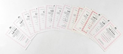 Lot 175 - COALPORT; eighteen Compton and Woodhouse...