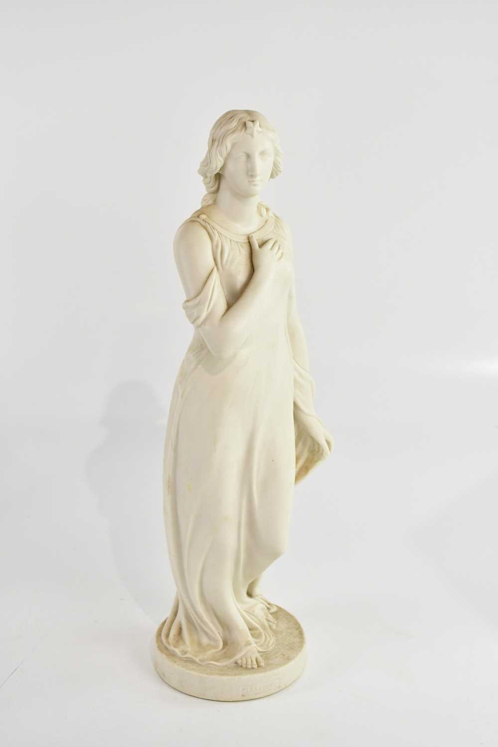 Lot 460 - COPELAND; a 19th century Parian ware figure...