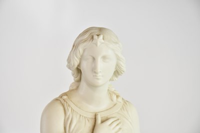 Lot 460 - COPELAND; a 19th century Parian ware figure...