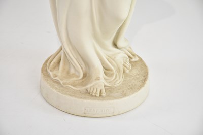 Lot 460 - COPELAND; a 19th century Parian ware figure...