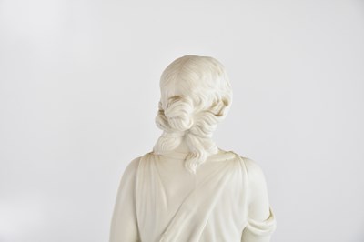 Lot 460 - COPELAND; a 19th century Parian ware figure...