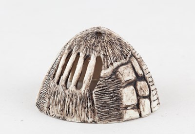 Lot 456 - MAGGIE BARNES (born 1940); a stained and...