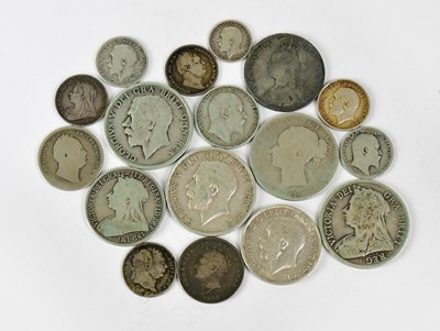 Lot 798 - A collection of UK silver coinage to include...