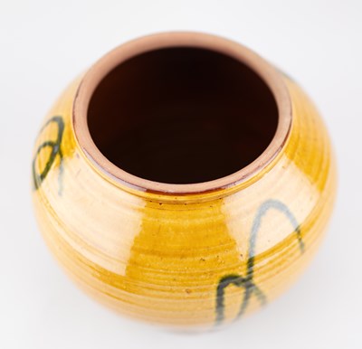 Lot 246 - CLIVE BOWEN (born 1943); a slipware jar and...
