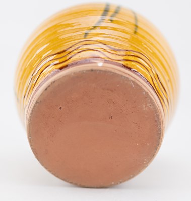 Lot 246 - CLIVE BOWEN (born 1943); a slipware jar and...