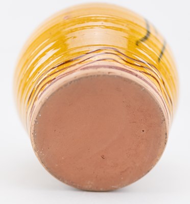 Lot 246 - CLIVE BOWEN (born 1943); a slipware jar and...