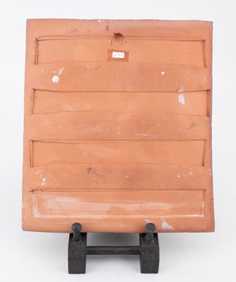 Lot 244 - CLIVE BOWEN (born 1943); a large slipware tile...