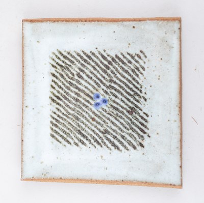 Lot 712 - WILLIAM PLUMPTRE (born 1959); a small square...