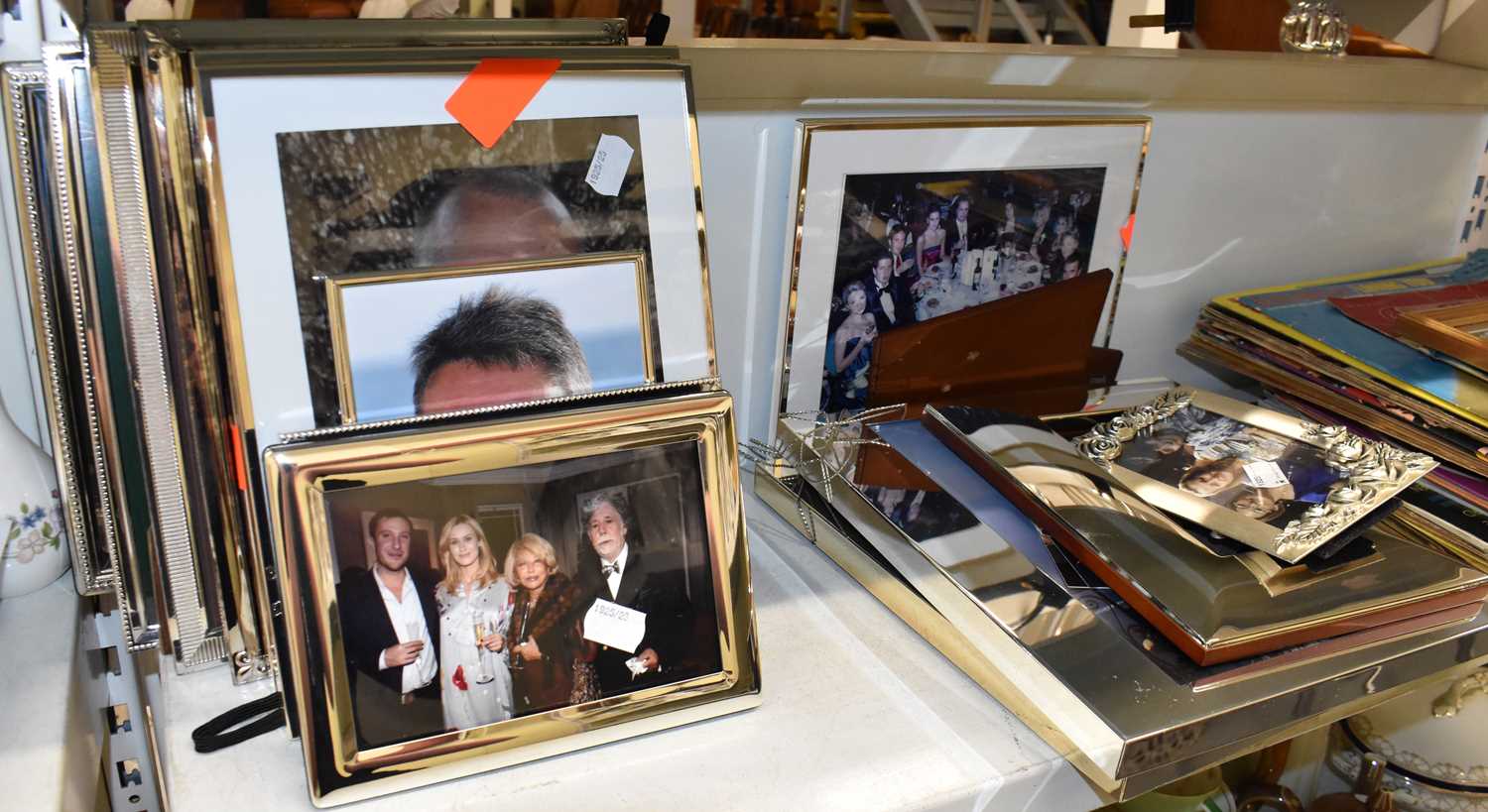 Lot 467 A pair of Vera Wang photo frames and a