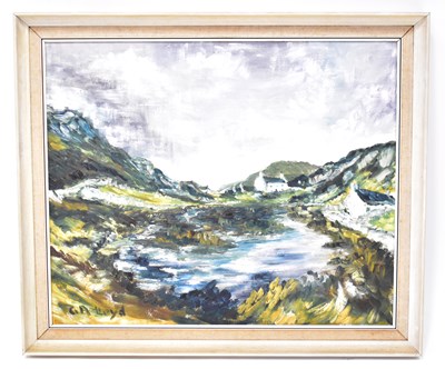 Lot 584 - G. A. LLOYD (20th century); oil on board,...